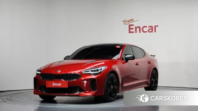 Kia Stinger Meister 2020 Красный из Кореи