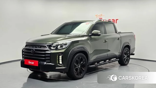 Ssangyong The New Rexton Sports Cannes 2023 Темно-зеленый из Кореи