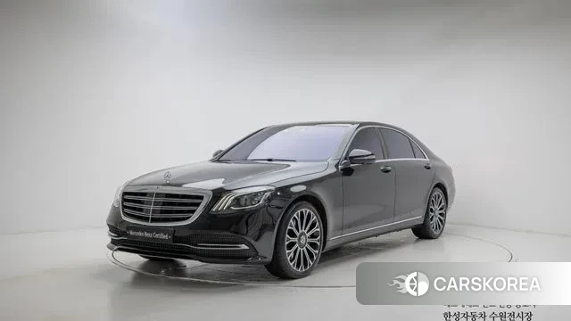 Mercedes-Benz S-Class W222 2020 Черный из Кореи