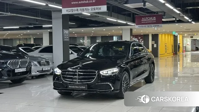 Mercedes-Benz S-Class W223 2024 Черный из Кореи