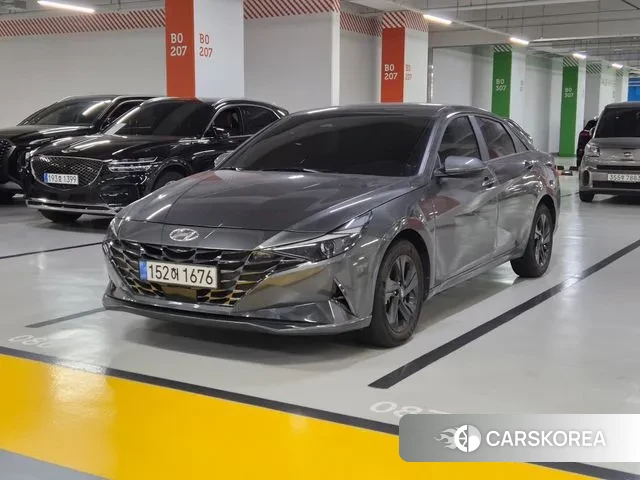 Hyundai Avante (CN7) 2022 Серый из Кореи