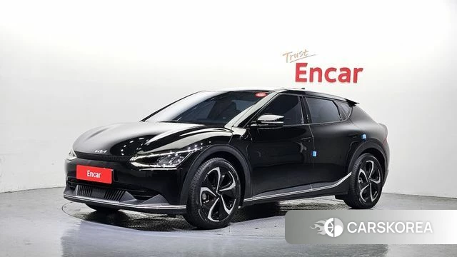 Kia EV6 2021 Черный из Кореи