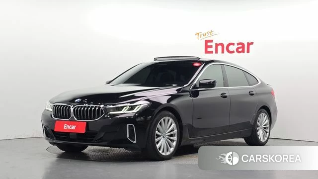 BMW 6 Series GT (G32) 2023 Черный из Кореи
