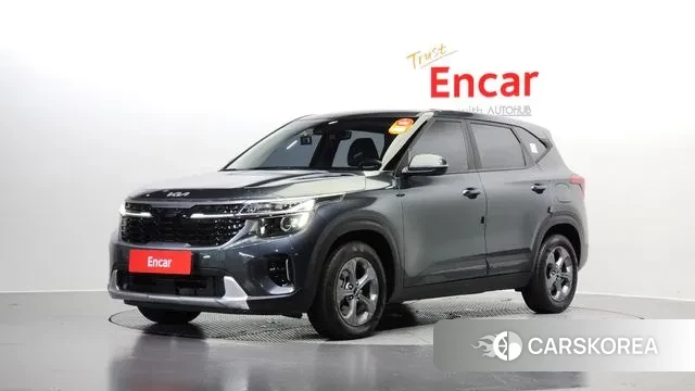 Kia The New Seltos 2023 Серый из Кореи
