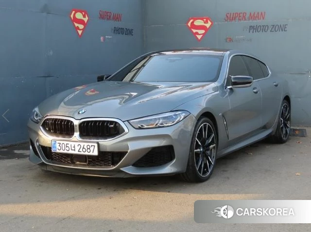 BMW 8 Series (G15) 2024 Серебристо-серый из Кореи