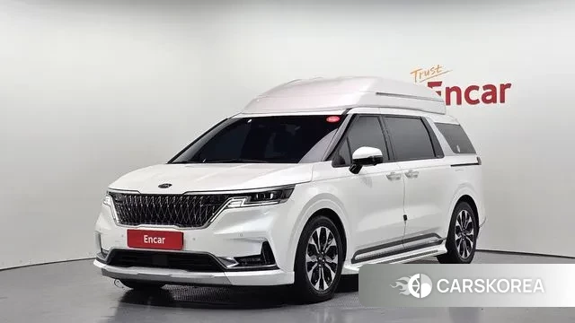Kia Carnival 4th generation 2021 Белый из Кореи