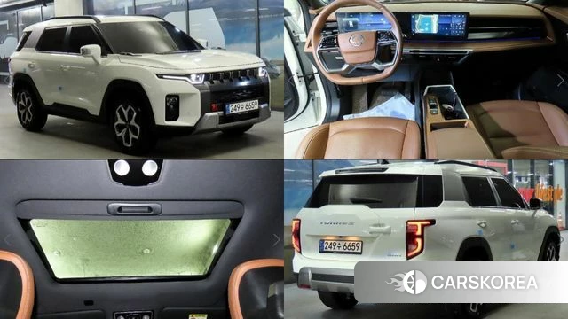 Ssangyong The New Torres 2025 Белый из Кореи