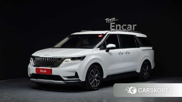 Kia Carnival 4th generation 2023 Белый из Кореи