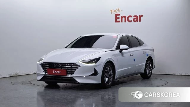 Hyundai Sonata (DN8) 2019 Белый из Кореи