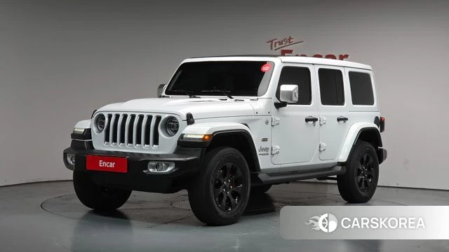 Jeep Wrangler (JL) 2020 Белый из Кореи
