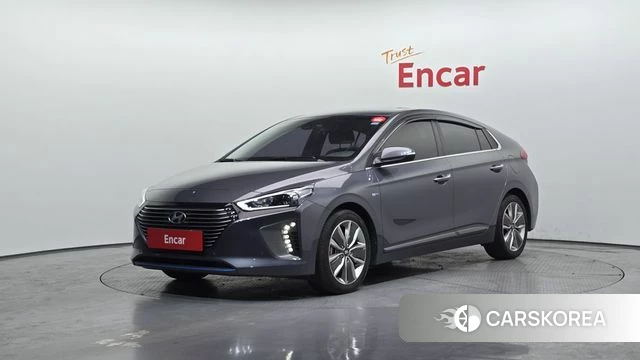 Hyundai Ionic Hybrid 2018 Серый из Кореи