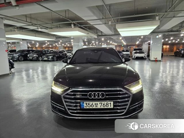 Audi A8 (D5) 2021 Черный из Кореи