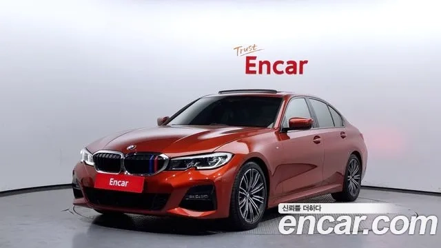 BMW 3 Series (G20) 2020 Оранжевый из Кореи