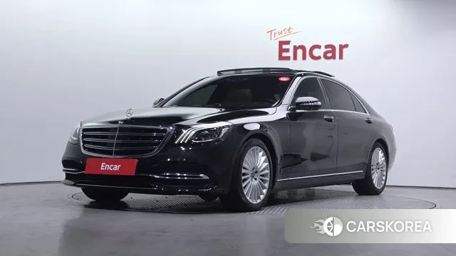 Mercedes-Benz S-Class W222 2020 Черный из Кореи