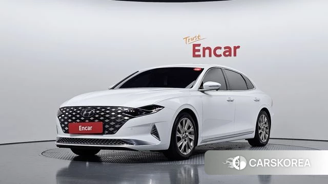 Hyundai The New Grandeur IG Hybrid 2020 Белый из Кореи