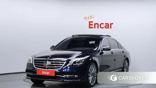 Mercedes-Benz S-Class W222 2018 Синий из Кореи