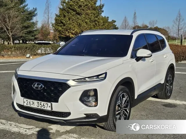 Hyundai Santa Fe TM 2018 Белый из Кореи