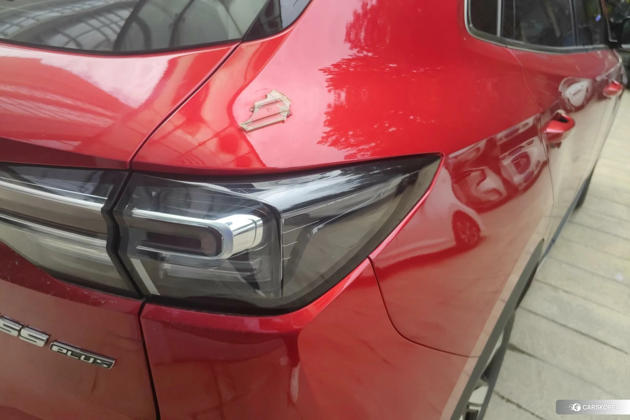 Chang'an CS55 PLUS 2023 Красный из Китая