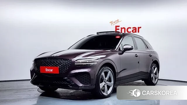 Genesis GV70 2021 Красный из Кореи