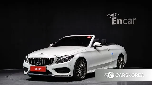 Mercedes-Benz C-Class W205 2018 Белый из Кореи