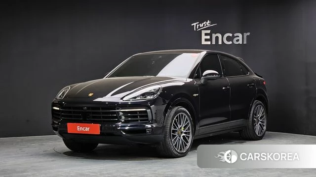 Porsche Cayenne (PO536) 2021 Черный из Кореи