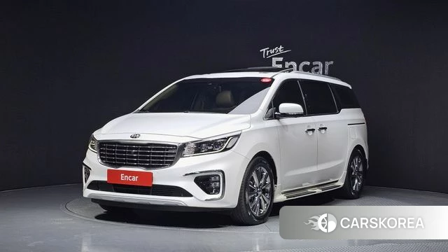 Kia The New Carnival 2018 Белый из Кореи