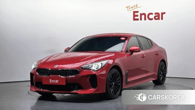 Kia Stinger 2018 Красный из Кореи