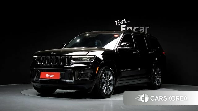 Jeep Grand Cherokee (WL) 2021 Черный из Кореи