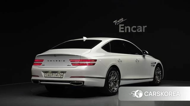Genesis G80 (RG3) 2022 Белый из Кореи