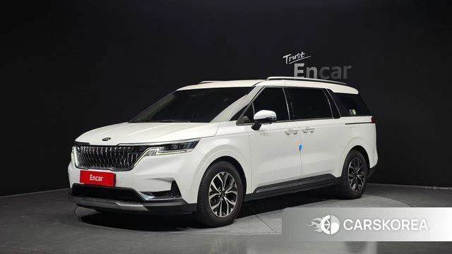 Kia Carnival 4th generation 2021 Белый из Кореи