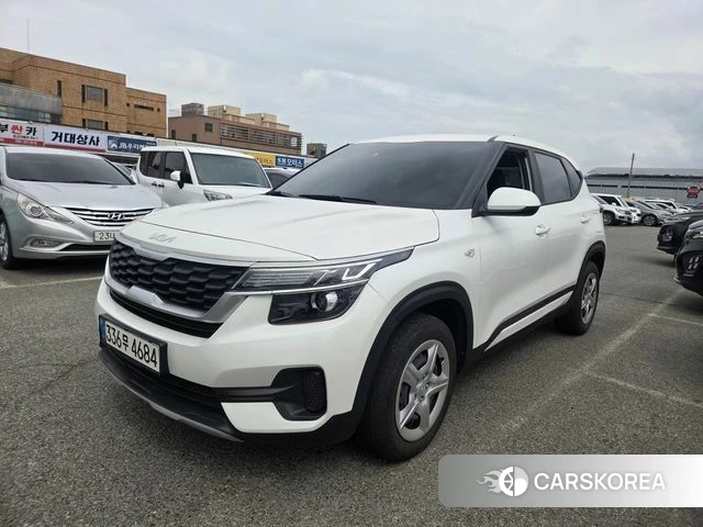 Kia Seltos 2022 Белый из Кореи