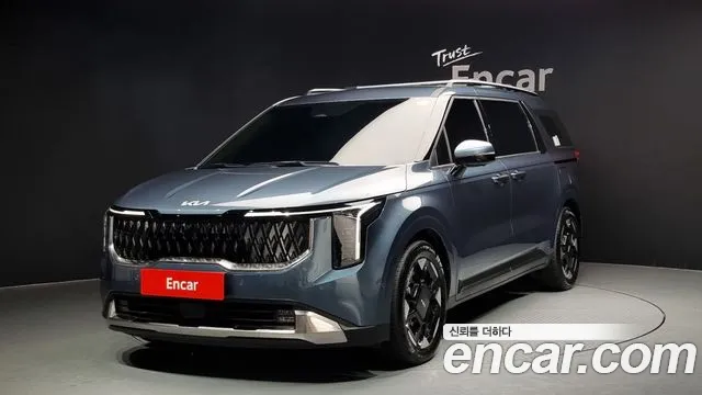 Kia The New Carnival 4th Generation 2023 Небесно-голубой из Кореи