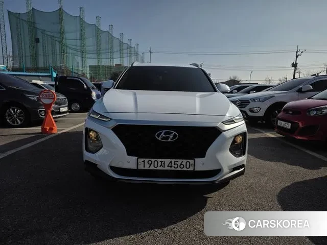 Hyundai Santa Fe TM 2018 Белый из Кореи