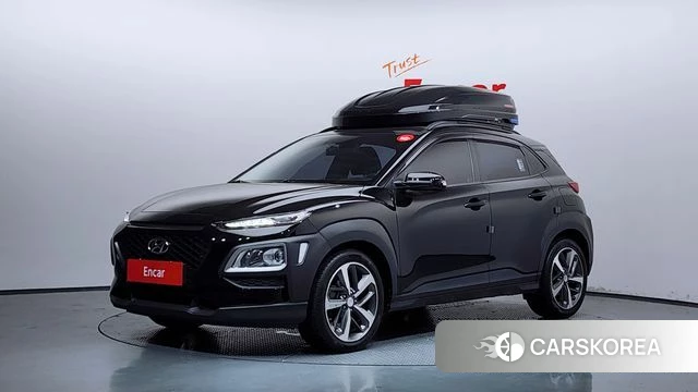 Hyundai Kona 2018 Черный из Кореи