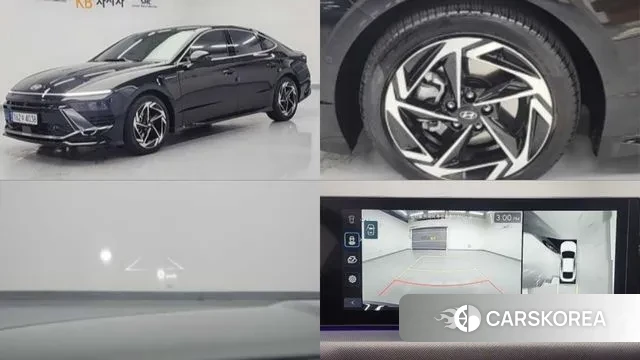 Hyundai Sonata D Edge (DN8) 2024 Черный из Кореи