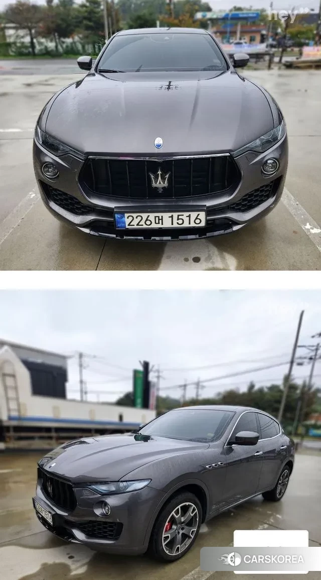 Maserati Levante 2018 Серый из Кореи