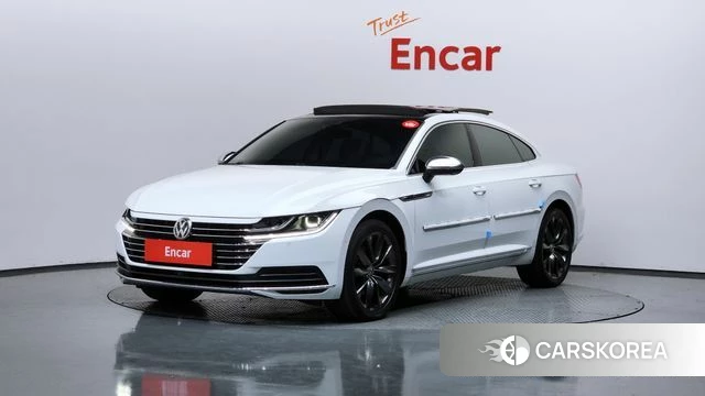 Volkswagen Arteon 2020 Белый из Кореи
