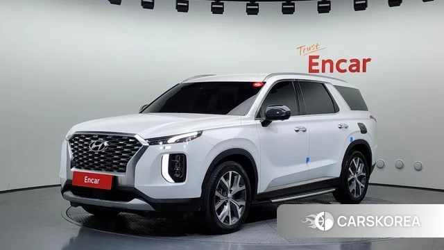 Hyundai Palisade 2021 Белый из Кореи