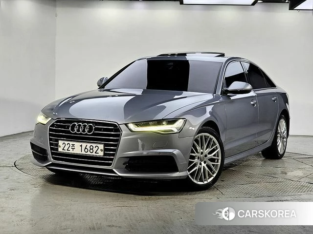 Audi New A6 2018 Серебряный из Кореи