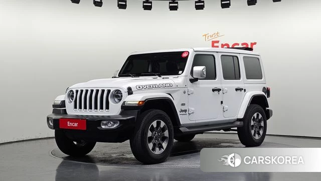 Jeep Wrangler (JL) 2021 Белый из Кореи