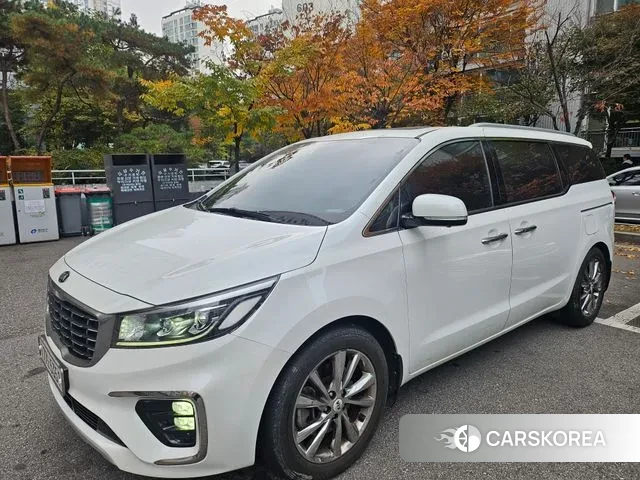 Kia The New Carnival 2018 Белый из Кореи