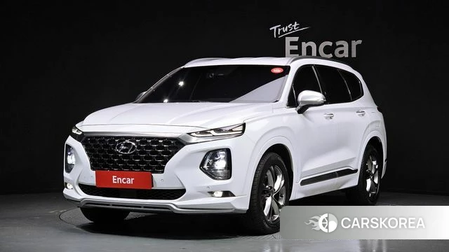 Hyundai Santa Fe TM 2018 Белый из Кореи