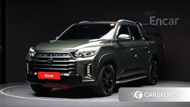 Ssangyong The New Rexton Sports Cannes 2022 Зеленый из Кореи