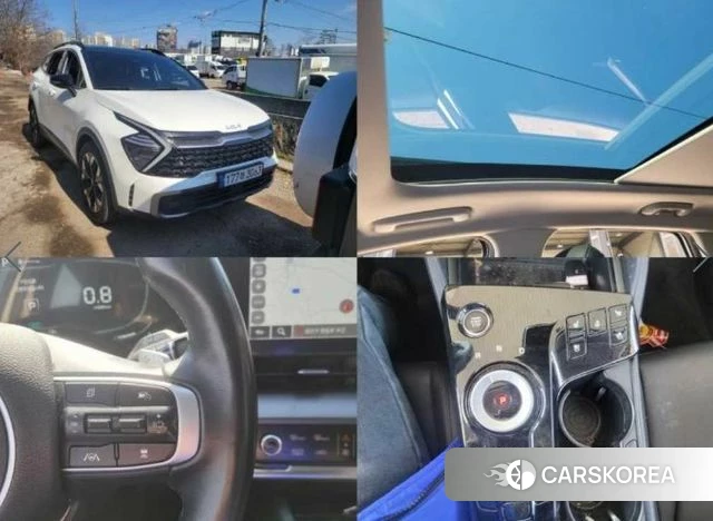 Kia Sportage 5th Generation 2023 Белый из Кореи