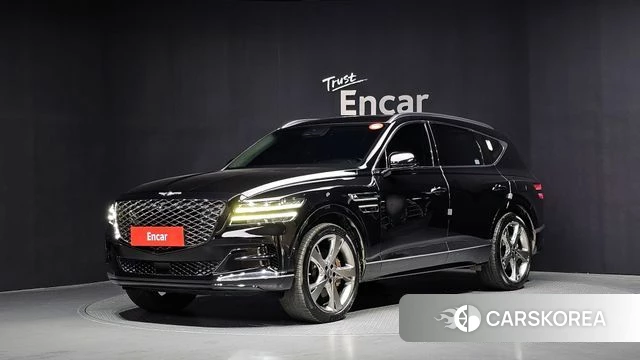 Genesis GV80 2021 Черный из Кореи