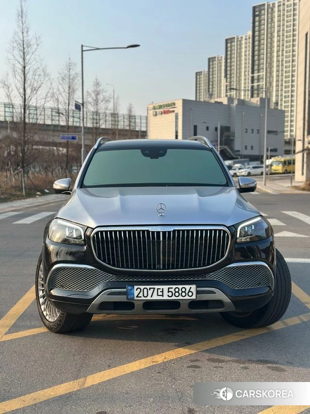 Mercedes-Benz GLS - Class X167 2021 Черный двухцветный из Кореи