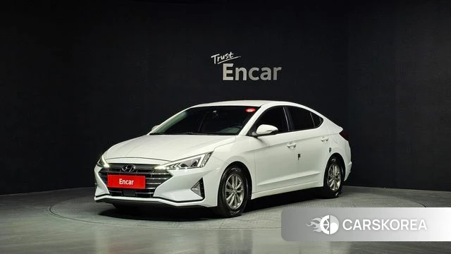 Hyundai The New Avante AD 2019 Белый из Кореи