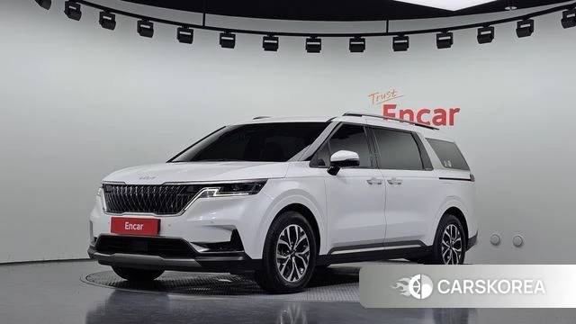 Kia Carnival 4th generation 2023 Белый из Кореи