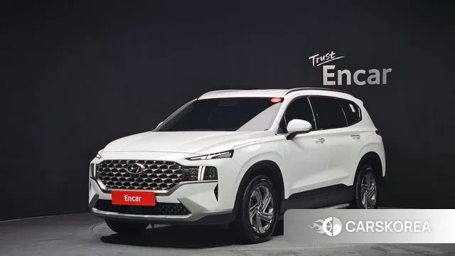 Hyundai The New Santa Fe 2023 Белый из Кореи