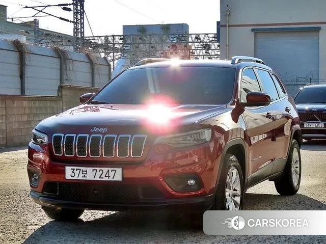 Jeep Cherokee (KL) 2018 Красный из Кореи